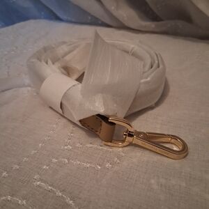 Michael Kors Tan and Gold Crossbody Replacement Strap 45" Adjustable